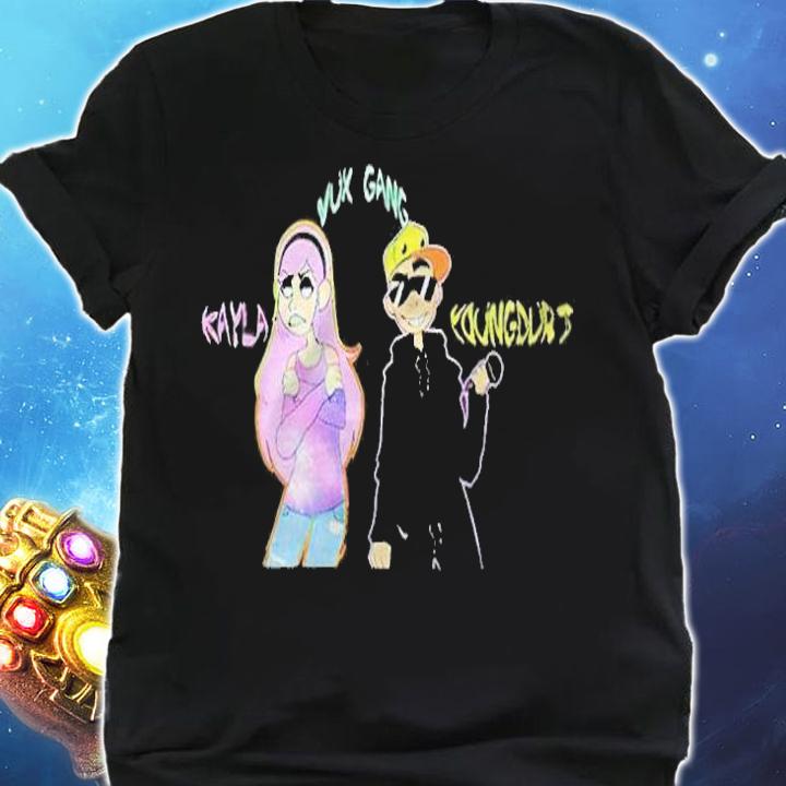 Youtube Vuxvux Kayla Vux Gang Youngdurt T-shirt shirt