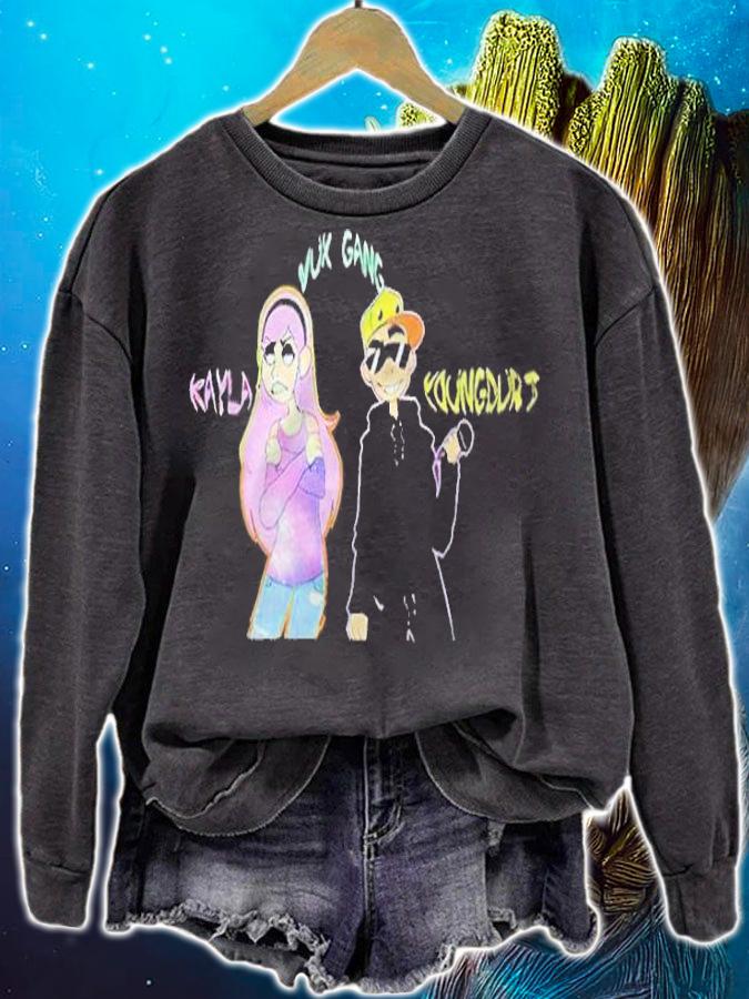 Youtube Vuxvux Kayla Vux Gang Youngdurt T-shirt sweatshirt