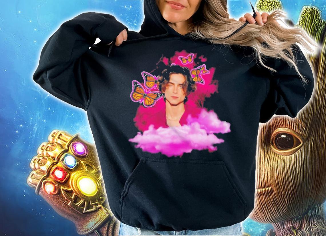 Timothee Chalamet Butterfly Timothe Chalamet Updates Shirt hoodie
