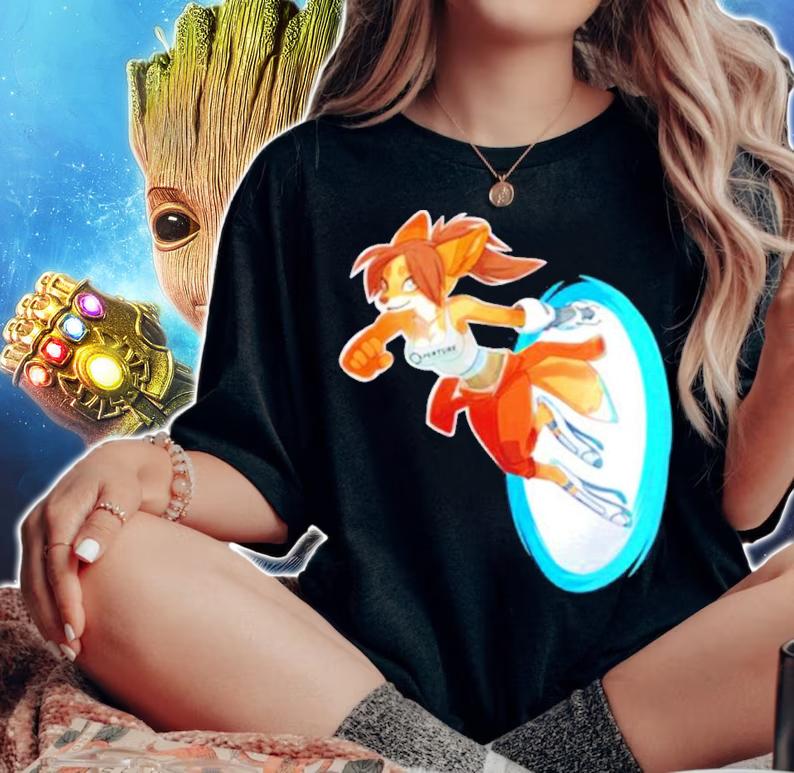 Valve Games Fox Chell Shirt woman shirt