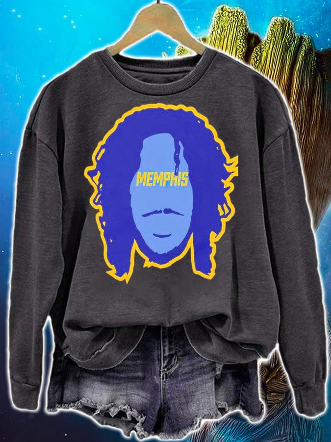 Ja Morant Memphis Silhouette Shirt sweatshirt