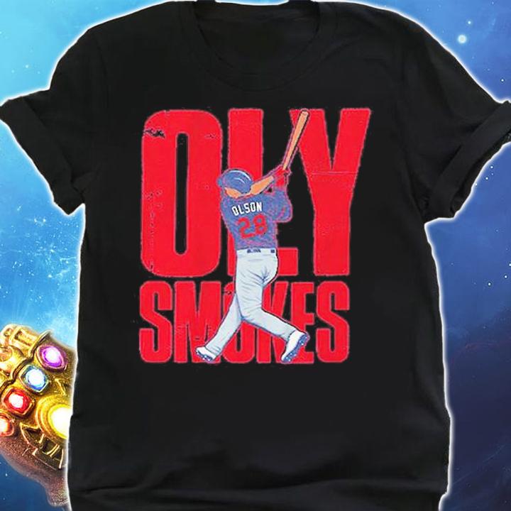Matt Olson Oly Smokes Atlanta T-Shirt shirt