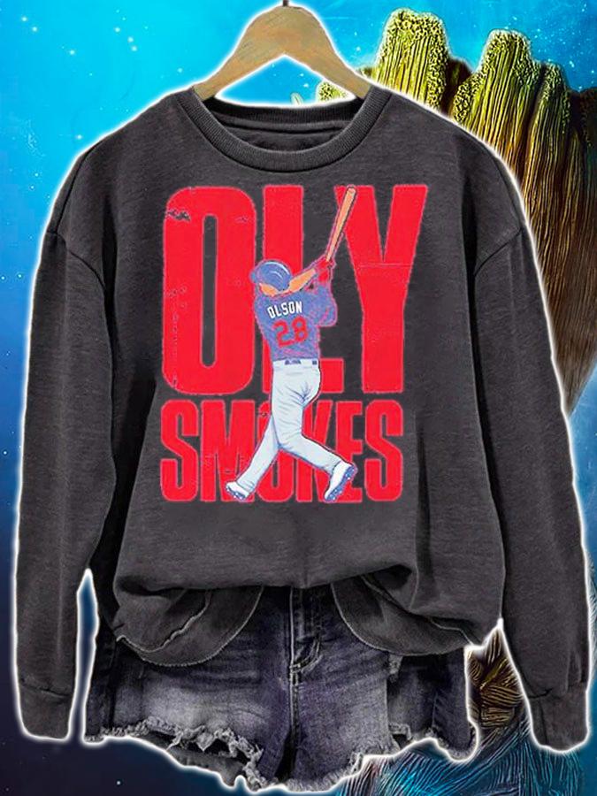 Matt Olson Oly Smokes Atlanta T-Shirt sweatshirt