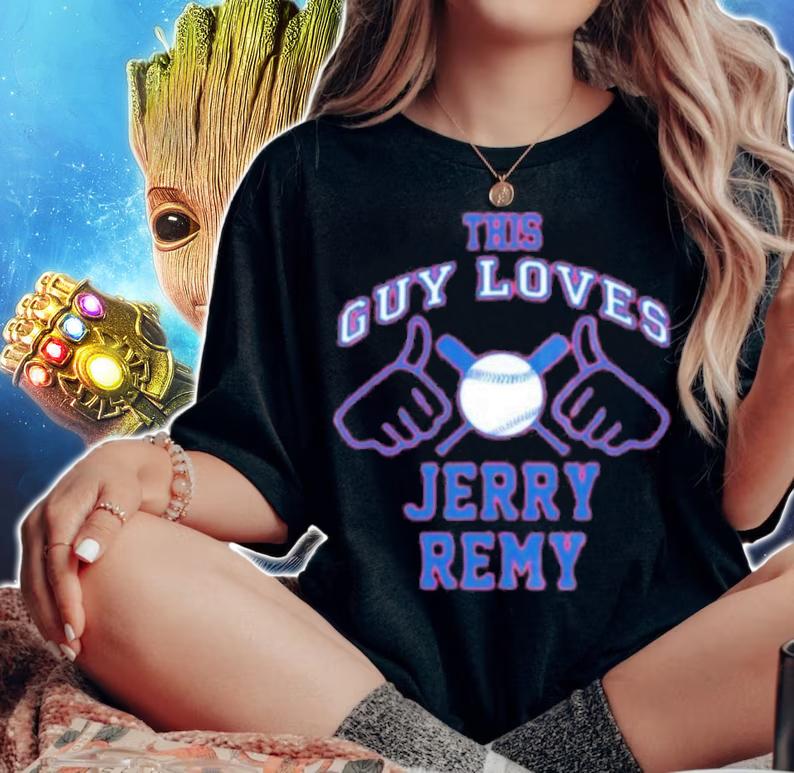 This Guy Loves Jerry Remy Boston Baseball Player Shirt woman shirt
