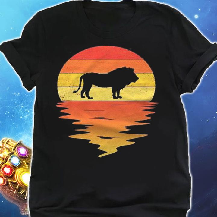 Zookeeper Lion Shirt Retro Sunset 70S Vintage Lion Shirt shirt