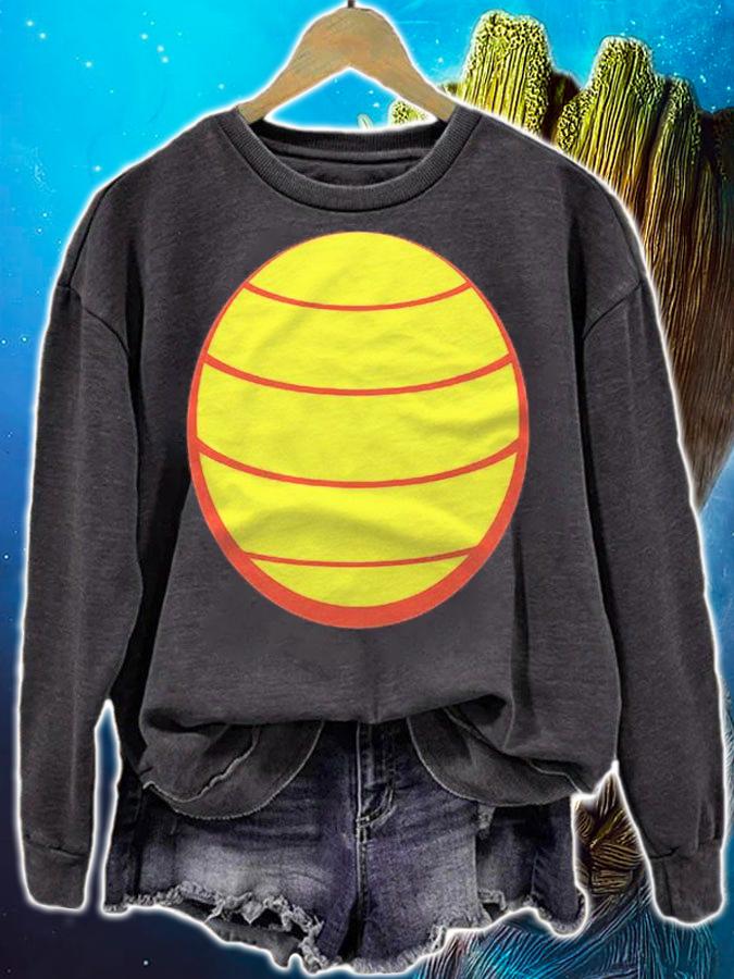 Cute Fire Dragon Halloween Costume Yellow Animal Belly Shirt sweatshirt