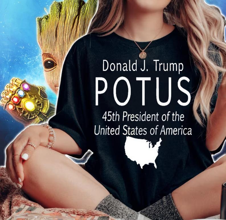 Donald J. Trump POTUS 45th President of The USA T-Shirt woman shirt