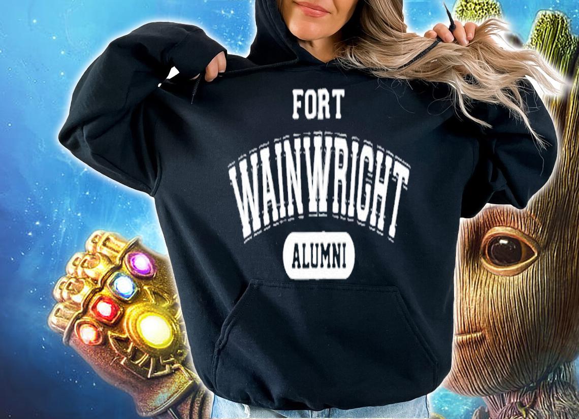 Fort Wainwright Alumni Zip United States Army T-Shirt hoodie