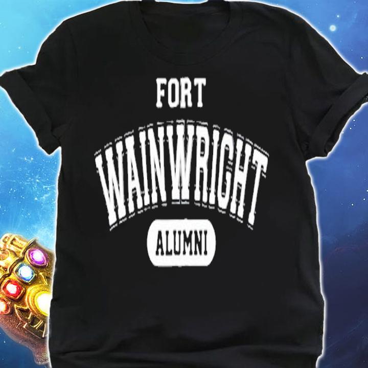 Fort Wainwright Alumni Zip United States Army T-Shirt shirt