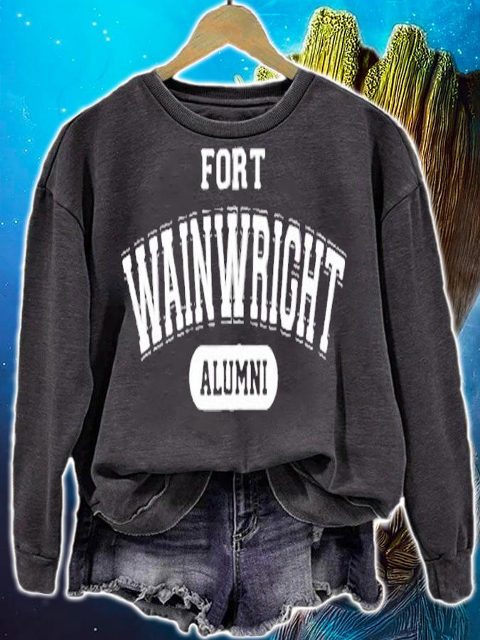 Fort Wainwright Alumni Zip United States Army T-Shirt sweatshirt