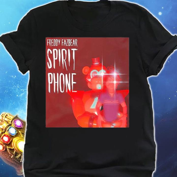 Freddy Fazbear Spirit Phone T-Shirt shirt