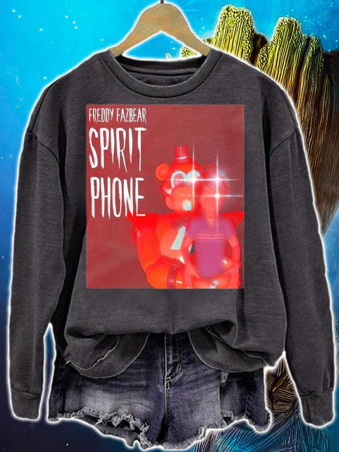Freddy Fazbear Spirit Phone T-Shirt sweatshirt