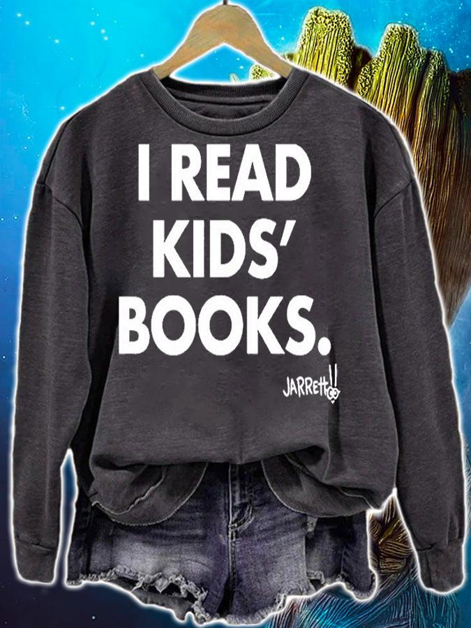 Jarrett I Read Kids Books T-Shirt sweatshirt