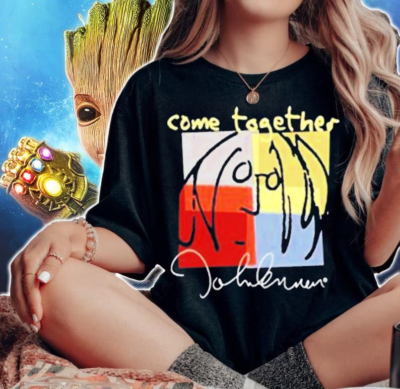 John Lennon Come Together Shirt woman shirt