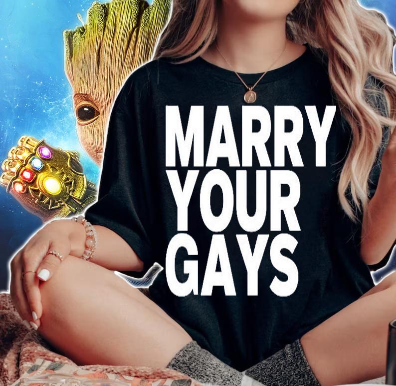 Marry Your Gays T-Shirt woman shirt