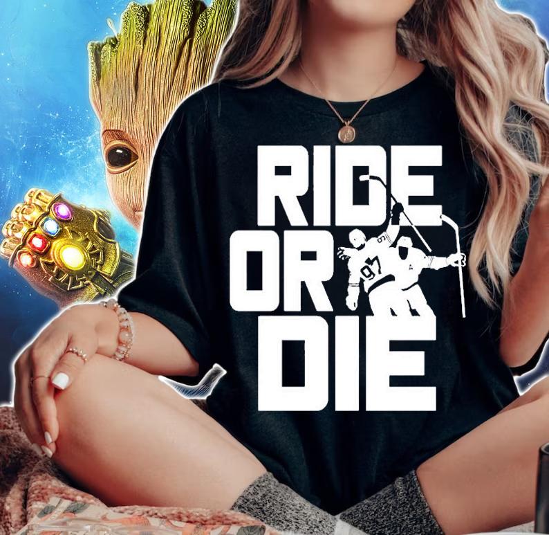 Oilers Nation Nation Gear Ride Of Die T-Shirt woman shirt