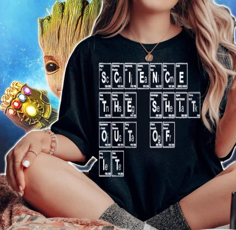 Science The Shit Out Of It! Slim Fit Shirt woman shirt