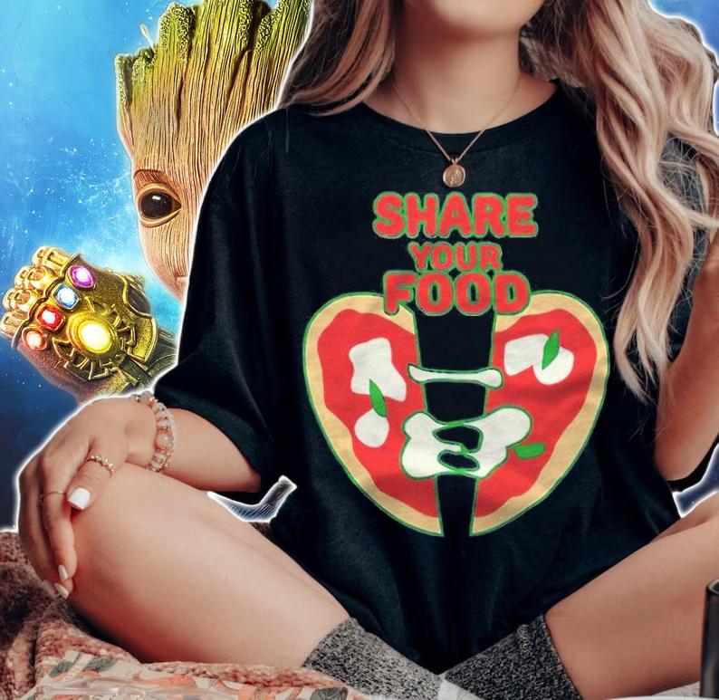 Share your food T-shirt woman shirt