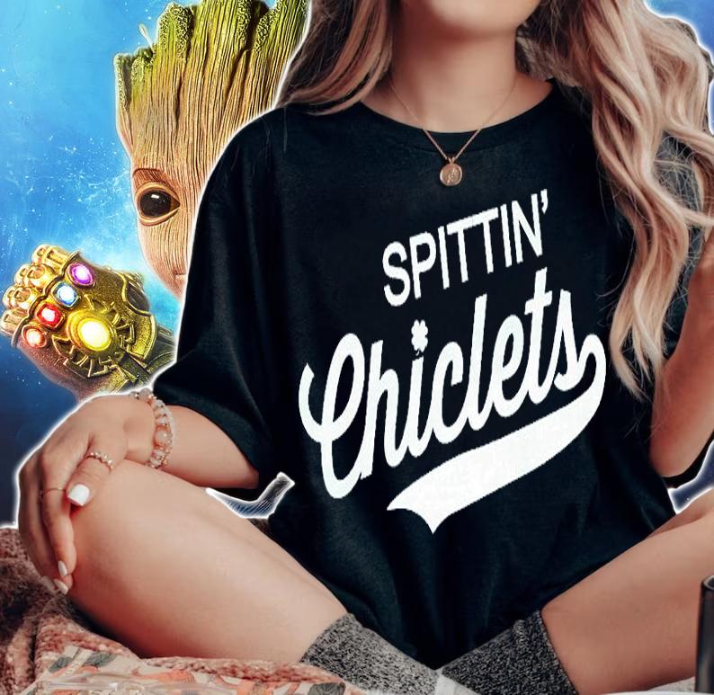 Spittin Chiclets Clover T-Shirt woman shirt