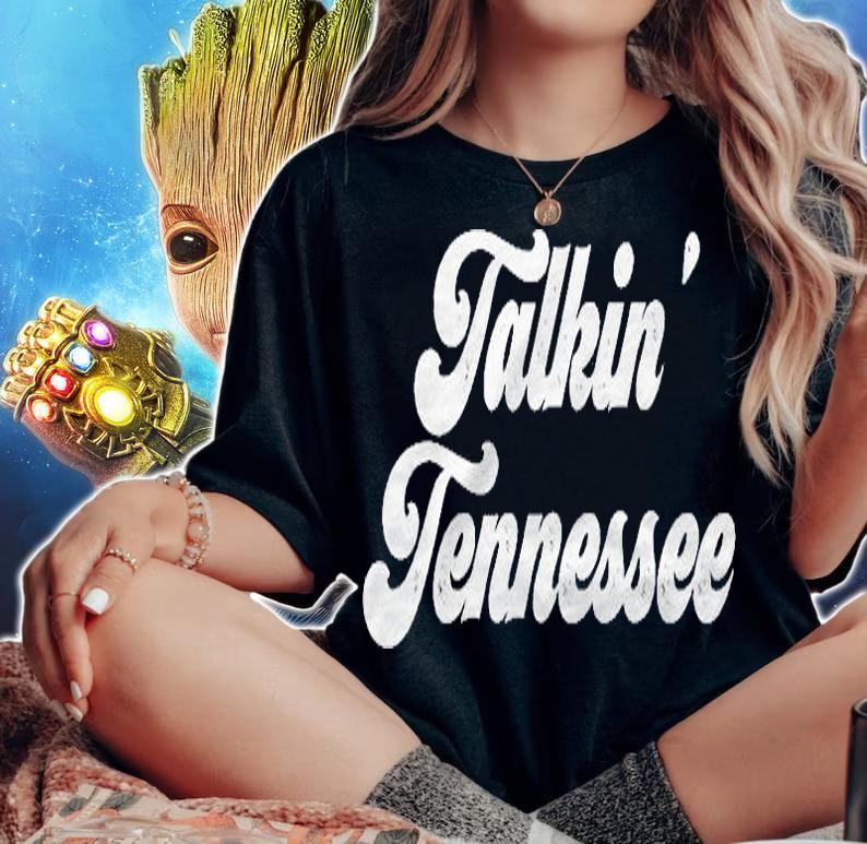 Talkin Tennessee Nashville Country Music Lovers Gift Shirt woman shirt