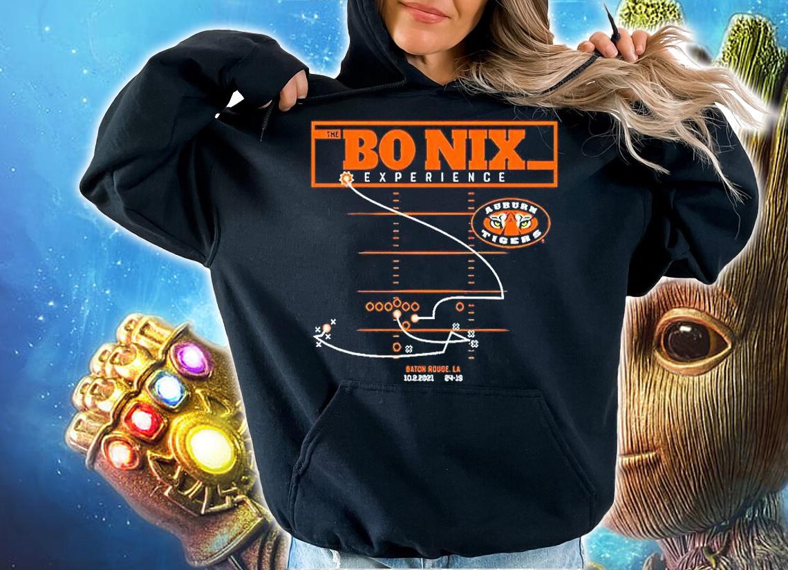 The Bo Nix The Experience Auburn Tigers t-shirt hoodie