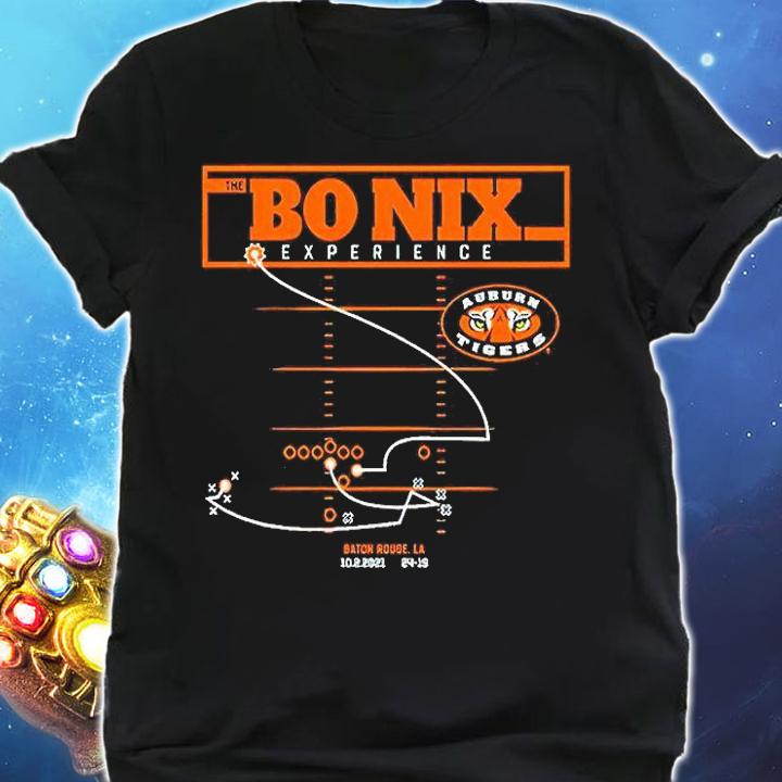 The Bo Nix The Experience Auburn Tigers t-shirt shirt