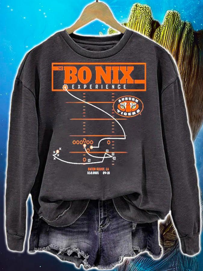 The Bo Nix The Experience Auburn Tigers t-shirt sweatshirt