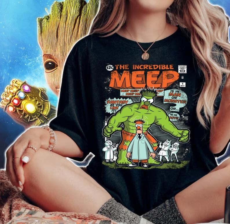 The Muppets The Incredible Meep t-shirt woman shirt