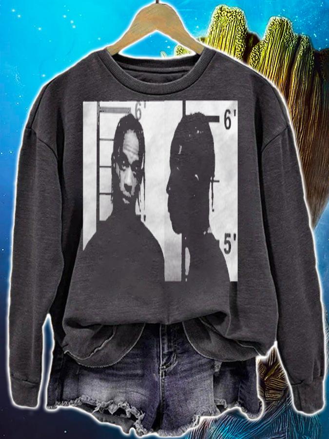 Travis Scott Mugshot Rap Fans Shirt sweatshirt