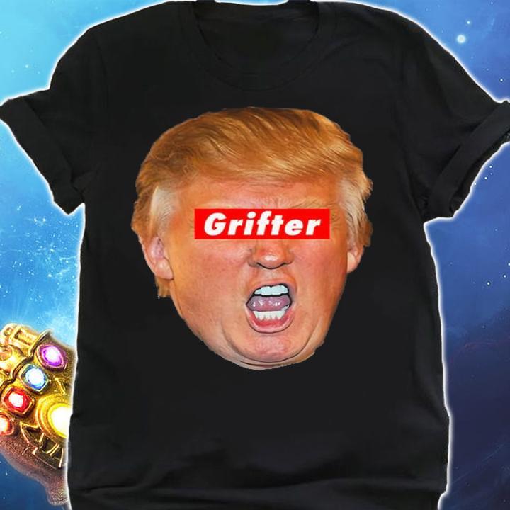 Trump Grifter Anti Trump Face T-Shirt shirt