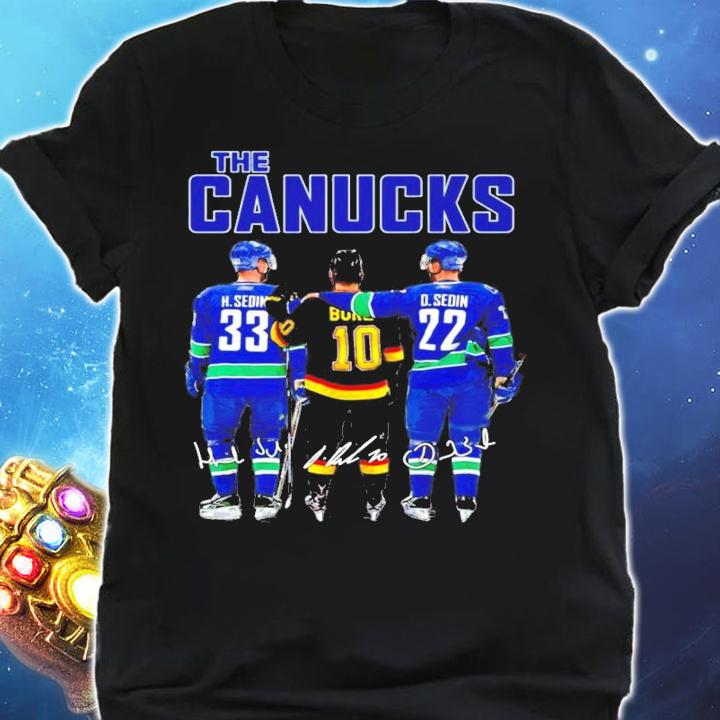 Vancouver Canucks The Canucks Signatures t-shirt shirt