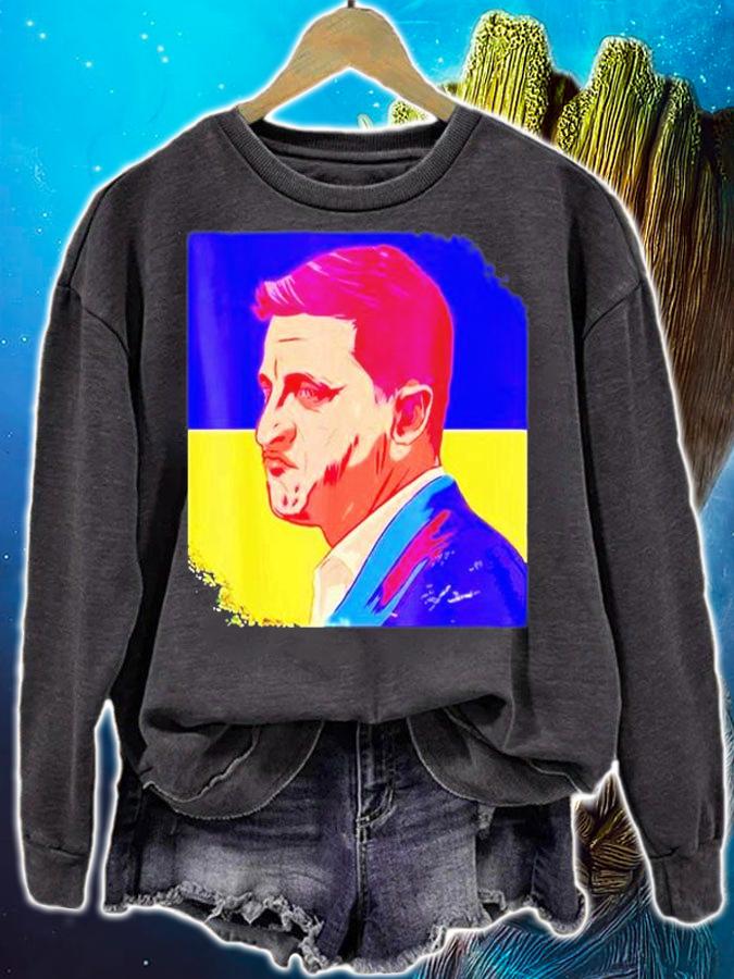 Volodymyr Zelensky Ukrainian President T-Shirt sweatshirt