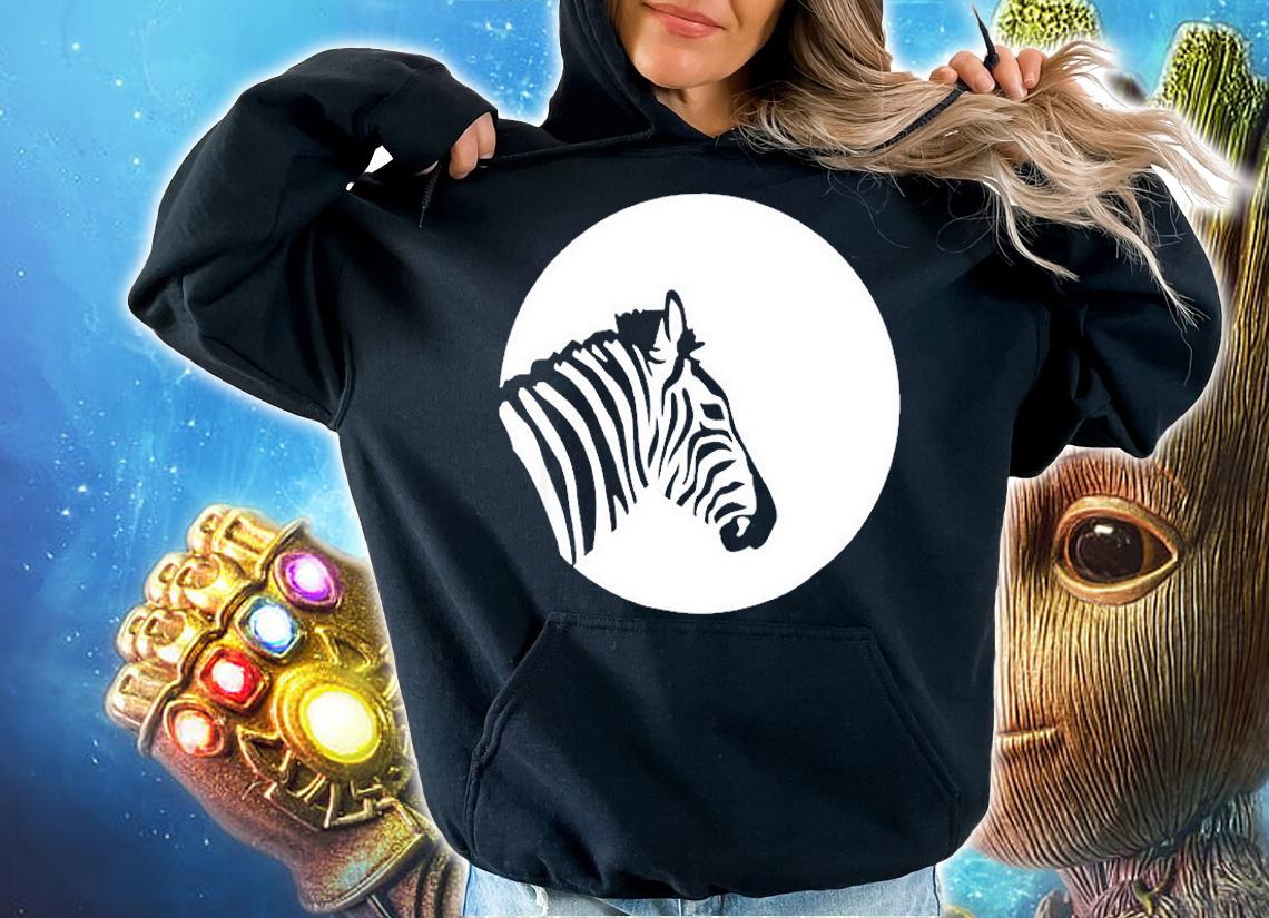 Zebra Moon T-Shirt hoodie