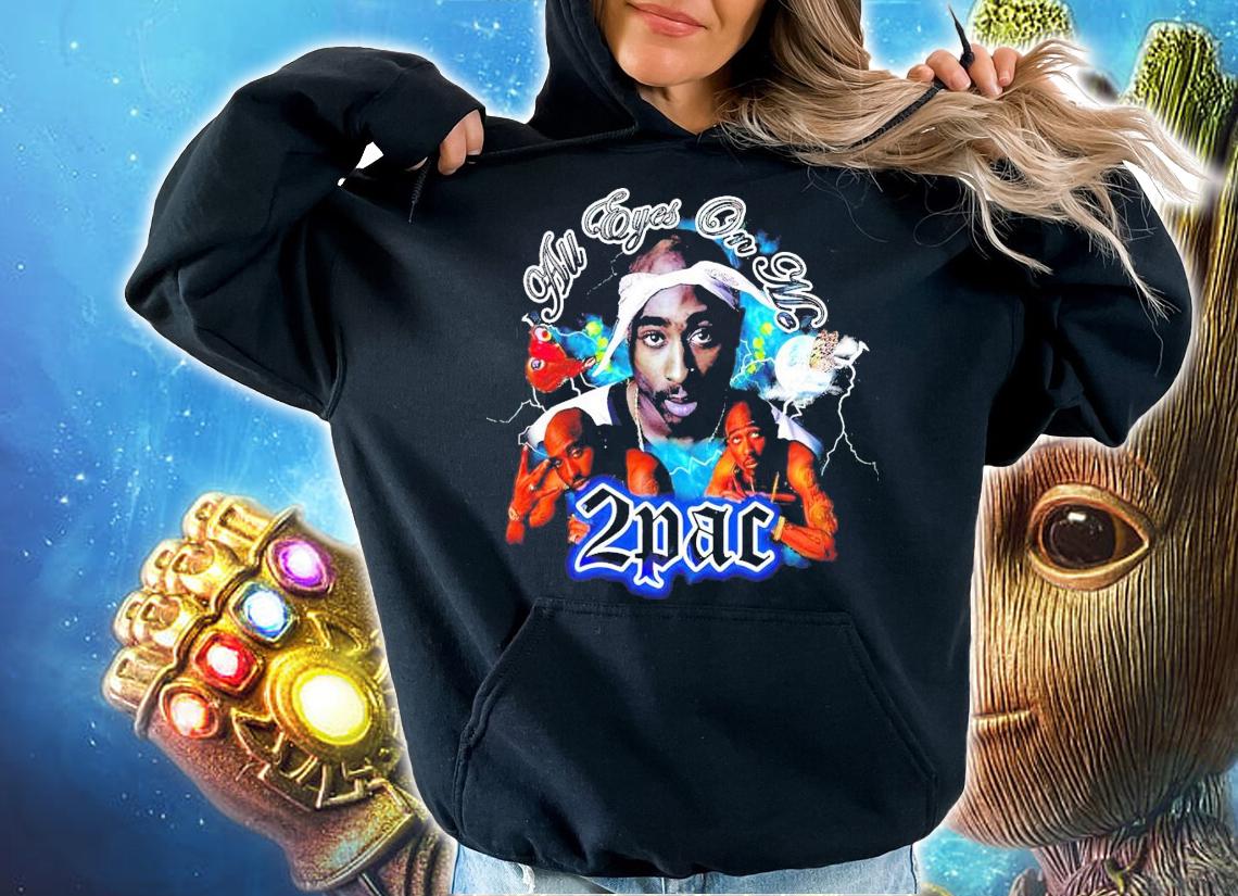 2PAC Tupac Shakur Hip Hop Rap all eyes on me t-shirt hoodie