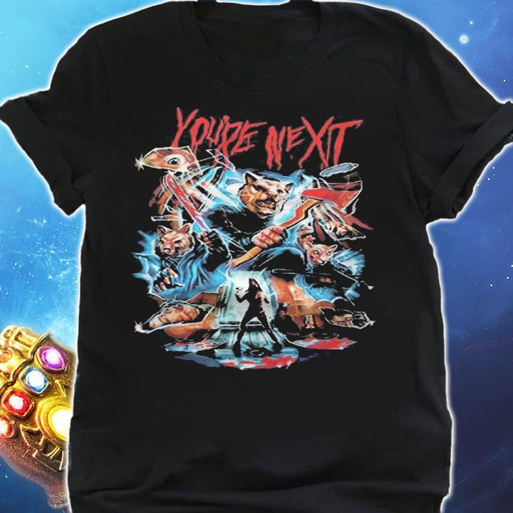 Cool horror gear youre next shirt shirt