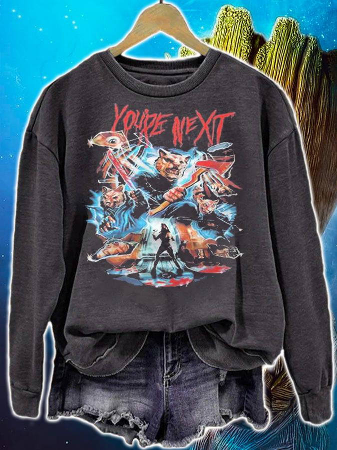 Cool horror gear youre next shirt sweatshirt