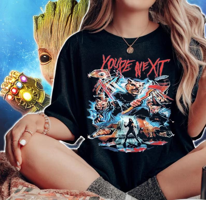 Cool horror gear youre next shirt woman shirt