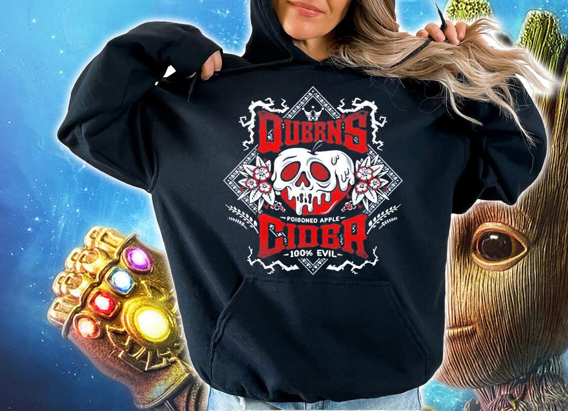 Evil Queen Cider Poisoned Apple Goth Witch T-Shirt hoodie