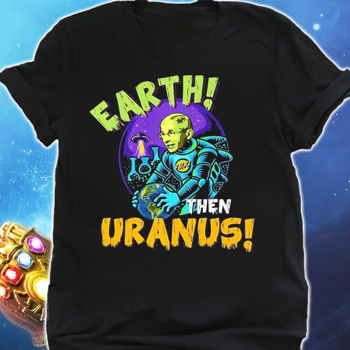 Fauci Uranus Alien UFO Outer Space Conservative Anti Fauci T-Shirt shirt