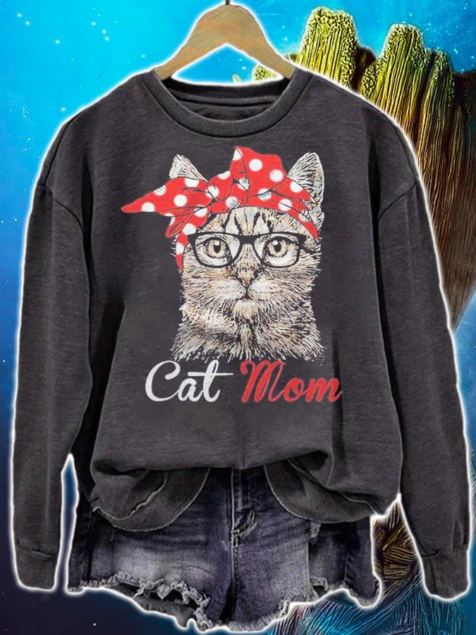 Funny cat mom 2021 T-shirt sweatshirt