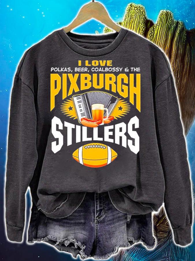 I Love The Picksburgh Stillers T-Shirt sweatshirt