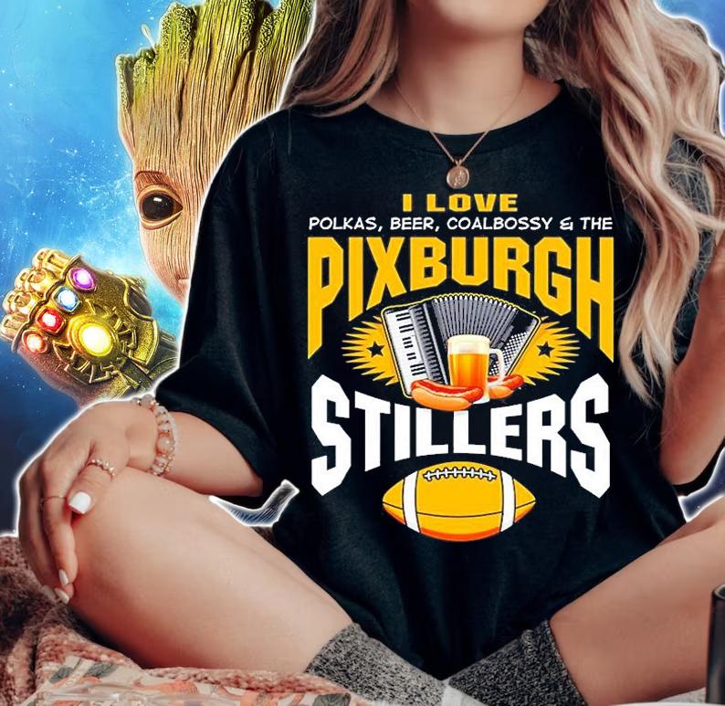 I Love The Picksburgh Stillers T-Shirt woman shirt
