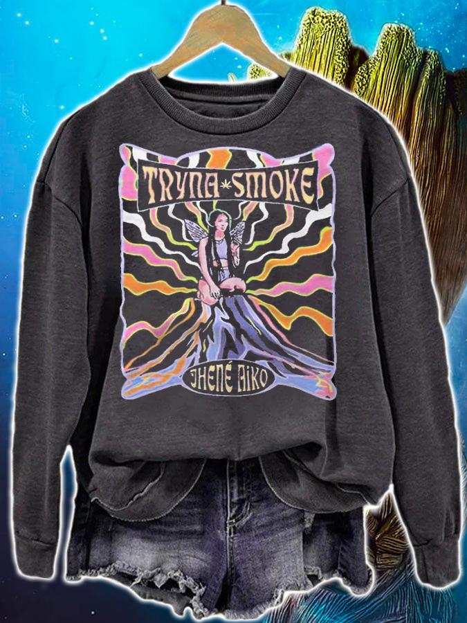 Jhen Aiko Tryna Smoke T-shirt sweatshirt