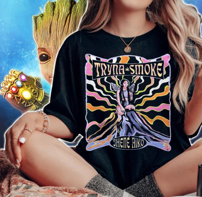 Jhen Aiko Tryna Smoke T-shirt woman shirt