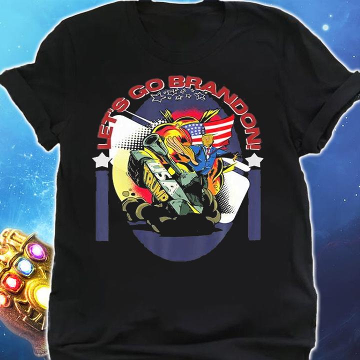 Let's Go Brandon Trump 2024 Pro American Flag Anti Biden Pro Trump T-Shirt shirt