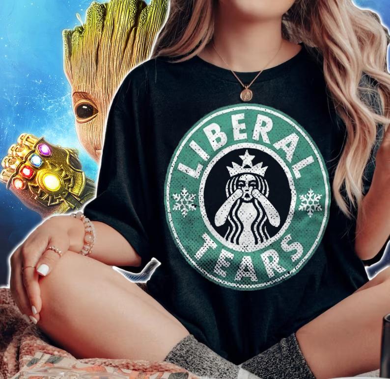 Liberal Tears MAGA Donald Trump T-Shirt woman shirt