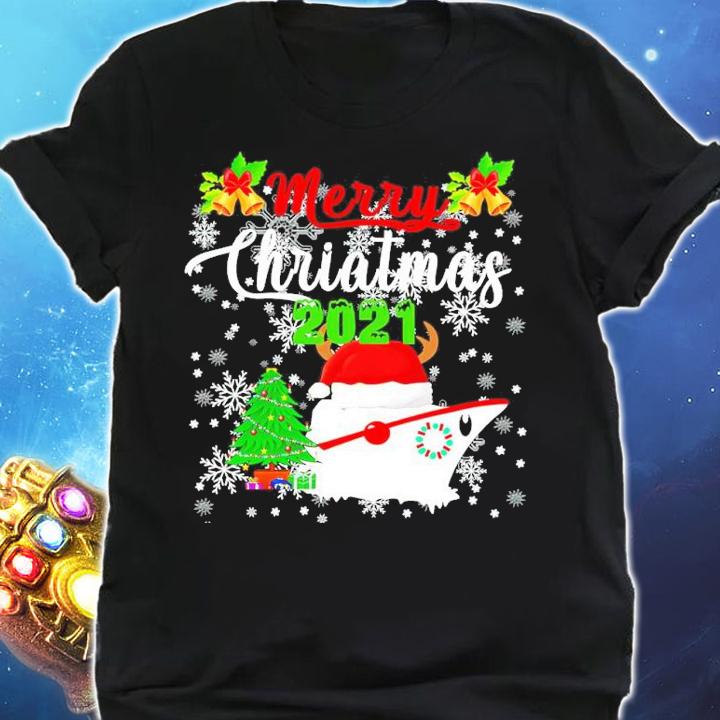 Merry Christmas 2021 Boat shirt shirt
