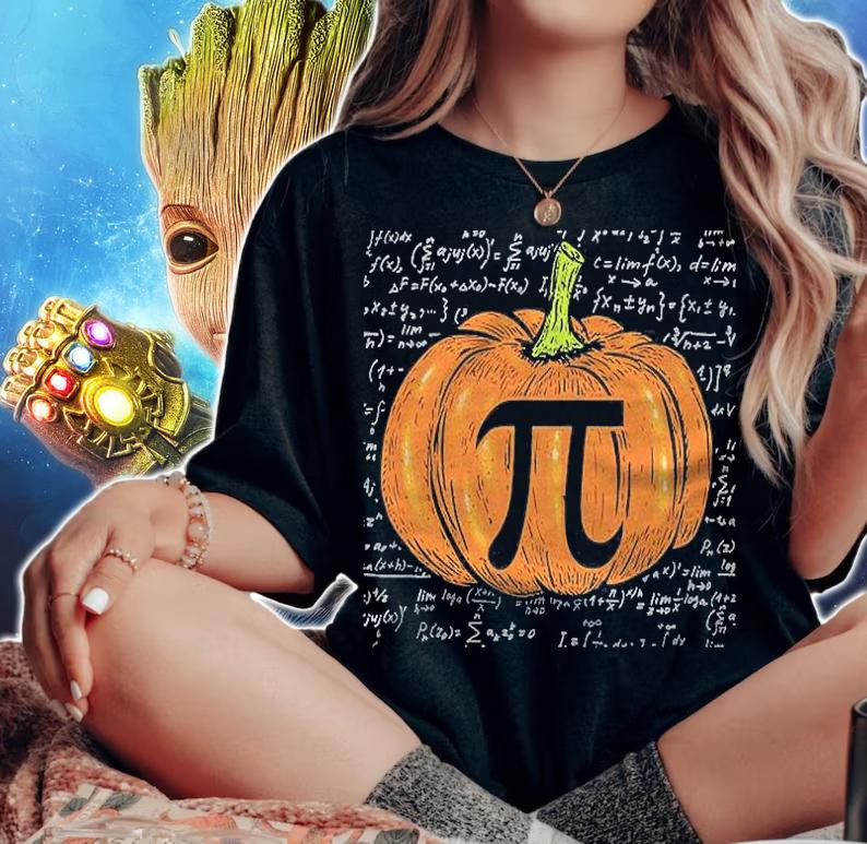 Pumpkin Pi Math For A Pumpkin Pi Math Teacher Halloween Shirt woman shirt