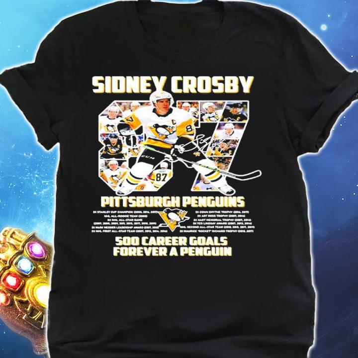 Sidney Crosby Pittsburgh Penguins signatures shirt shirt