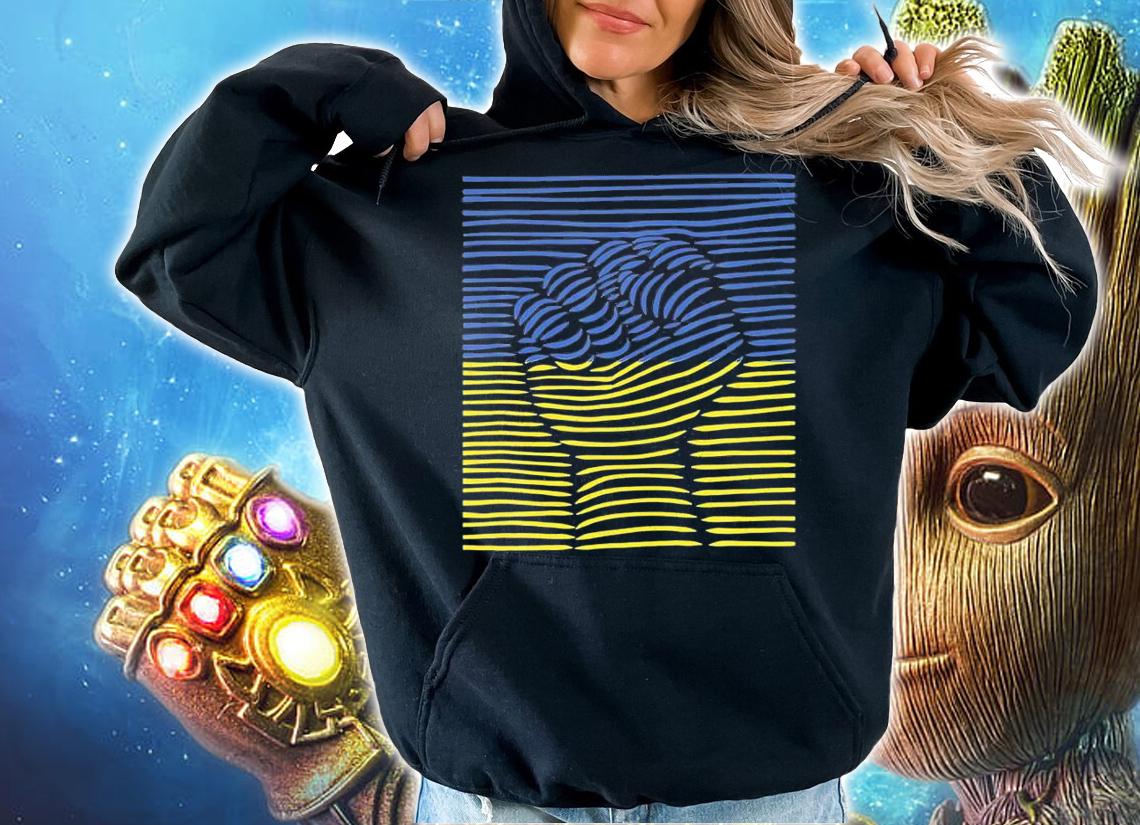 Support Ukraine Stand With Ukraine Ukrainian Strong T-Shirt hoodie